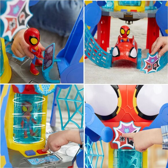 Spidey and His Amazing Friends Web-Spinners - Picture 5 of 9